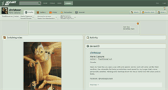 Desktop Screenshot of christoon.deviantart.com