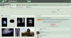 Desktop Screenshot of jemms2012.deviantart.com