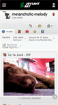 Mobile Screenshot of melancholic-melody.deviantart.com