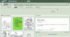 Desktop Screenshot of greatsl.deviantart.com