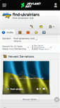 Mobile Screenshot of find-ukrainians.deviantart.com