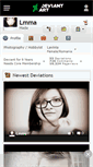 Mobile Screenshot of lmma.deviantart.com