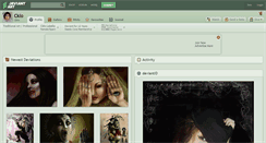 Desktop Screenshot of cklo.deviantart.com