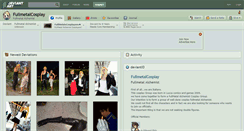 Desktop Screenshot of fullmetalcosplay.deviantart.com