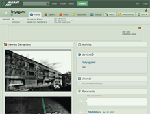 Tablet Screenshot of leiyagami.deviantart.com