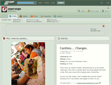 Tablet Screenshot of pepevargas.deviantart.com