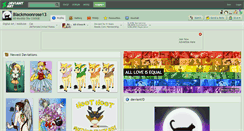 Desktop Screenshot of blackmoonrose13.deviantart.com