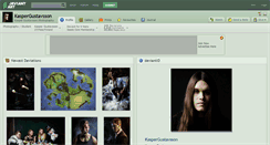 Desktop Screenshot of kaspergustavsson.deviantart.com
