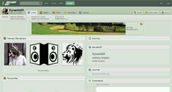 Desktop Screenshot of dynamis89.deviantart.com