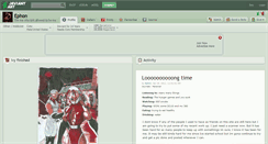 Desktop Screenshot of ephon.deviantart.com