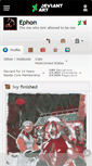 Mobile Screenshot of ephon.deviantart.com