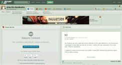 Desktop Screenshot of ame-no-murakumo.deviantart.com