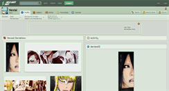 Desktop Screenshot of nexial.deviantart.com