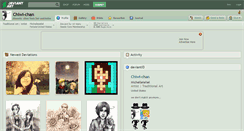 Desktop Screenshot of chiwi-chan.deviantart.com