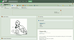 Desktop Screenshot of bigmad111.deviantart.com