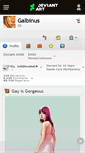 Mobile Screenshot of galbinus.deviantart.com