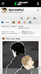 Mobile Screenshot of iepicwafflez.deviantart.com