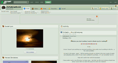 Desktop Screenshot of chrisdonaldwsm.deviantart.com