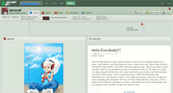 Desktop Screenshot of mariondf.deviantart.com