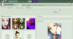 Desktop Screenshot of minni-mannequin.deviantart.com
