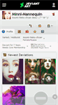 Mobile Screenshot of minni-mannequin.deviantart.com