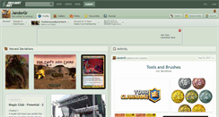Desktop Screenshot of jandorgr.deviantart.com