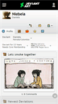 Mobile Screenshot of niebela.deviantart.com