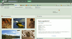 Desktop Screenshot of bramblebeephoto.deviantart.com