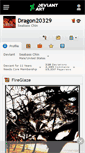 Mobile Screenshot of dragon20329.deviantart.com
