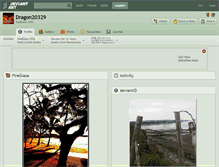 Tablet Screenshot of dragon20329.deviantart.com
