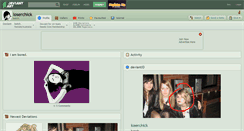 Desktop Screenshot of loserchick.deviantart.com