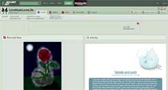 Desktop Screenshot of lovemusiclovelife.deviantart.com