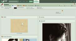 Desktop Screenshot of mosame.deviantart.com