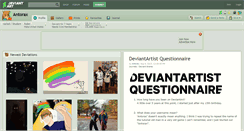Desktop Screenshot of antorax.deviantart.com