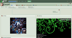 Desktop Screenshot of flamestaff.deviantart.com