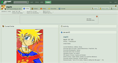 Desktop Screenshot of machi.deviantart.com