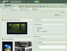 Tablet Screenshot of dawnera.deviantart.com