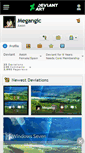 Mobile Screenshot of megangic.deviantart.com