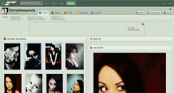 Desktop Screenshot of eternalmasquerade.deviantart.com