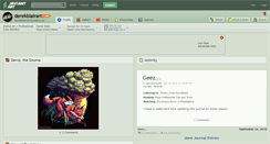 Desktop Screenshot of derekblairart.deviantart.com