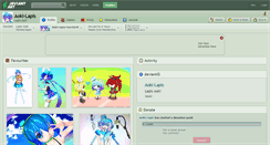 Desktop Screenshot of aoki-lapis.deviantart.com