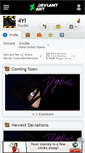 Mobile Screenshot of 4yi.deviantart.com