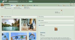 Desktop Screenshot of dleekirby.deviantart.com