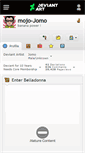 Mobile Screenshot of mojo-jomo.deviantart.com
