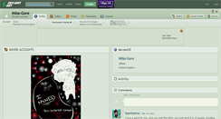 Desktop Screenshot of miiss-gore.deviantart.com