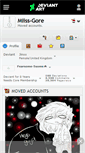 Mobile Screenshot of miiss-gore.deviantart.com