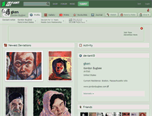 Tablet Screenshot of gken.deviantart.com
