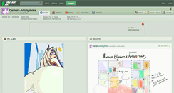 Desktop Screenshot of gamers-anonymous.deviantart.com
