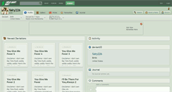 Desktop Screenshot of fairy226.deviantart.com