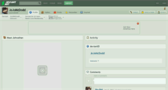 Desktop Screenshot of jojomcdodd.deviantart.com